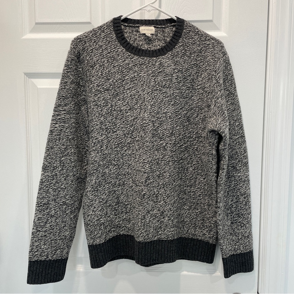 MEN’S CLUB MONACO 100% WOOL SWEATER